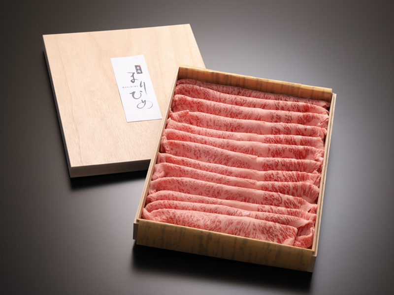 桐箱肉ギフトの画像